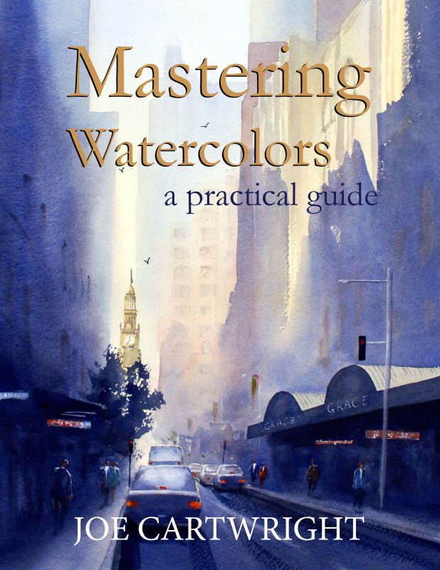 Watercolor painting book Mastering Watercolors